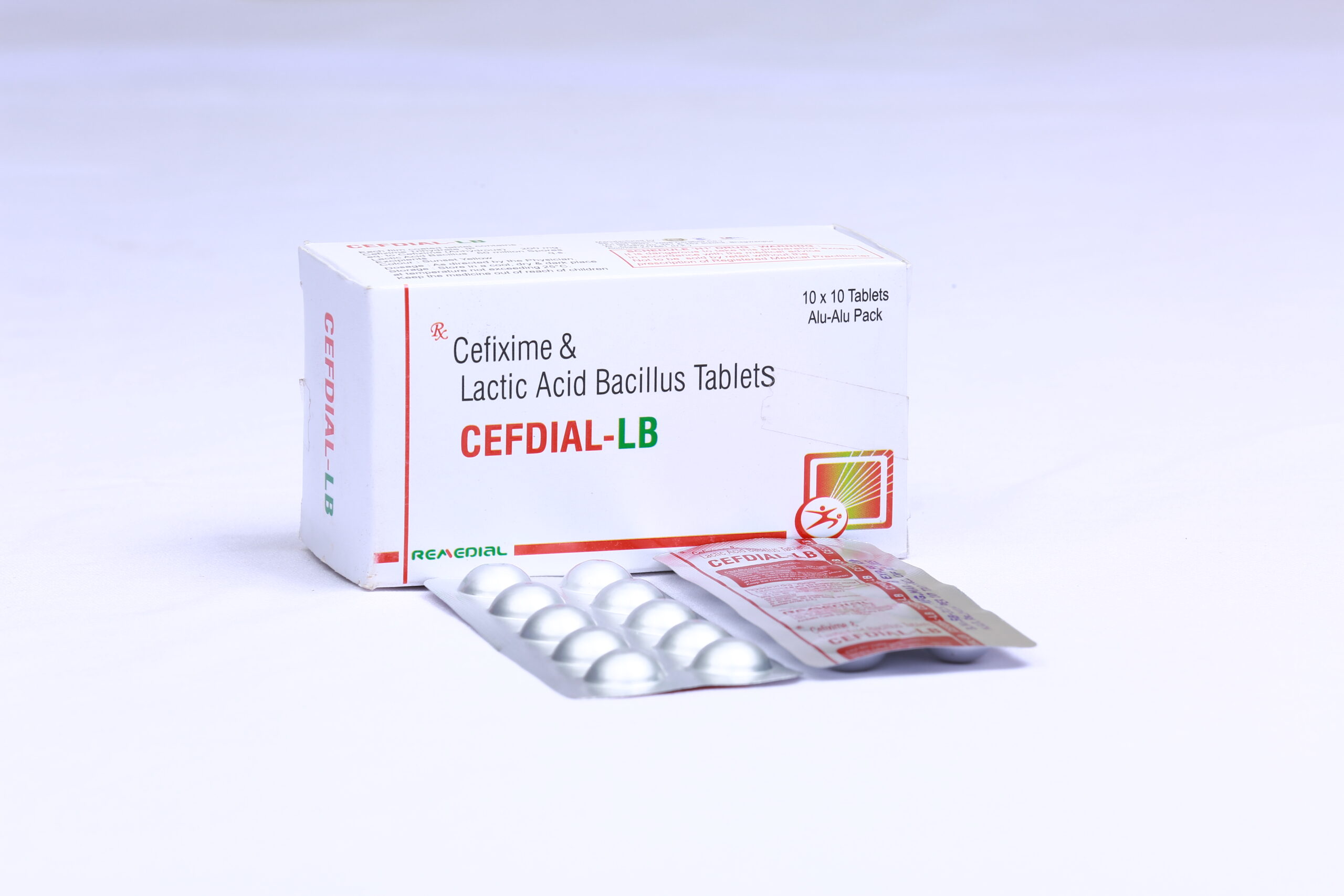 CEFDIAL-LB (Cefixime 200mg + Lactic Acid Bacillus)