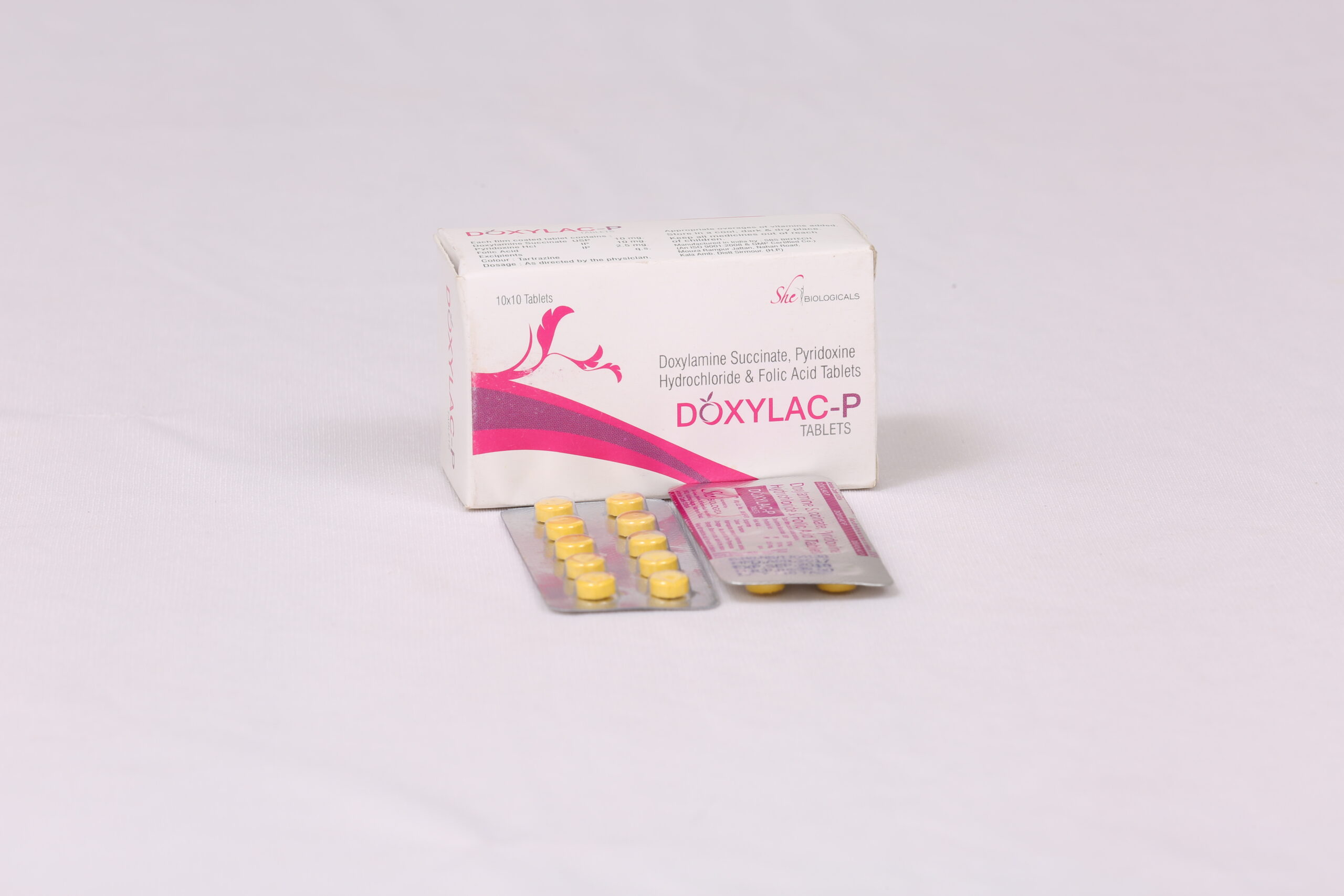 DOXYLAC-P (Doxylamine Succinate + Vitamin B6)