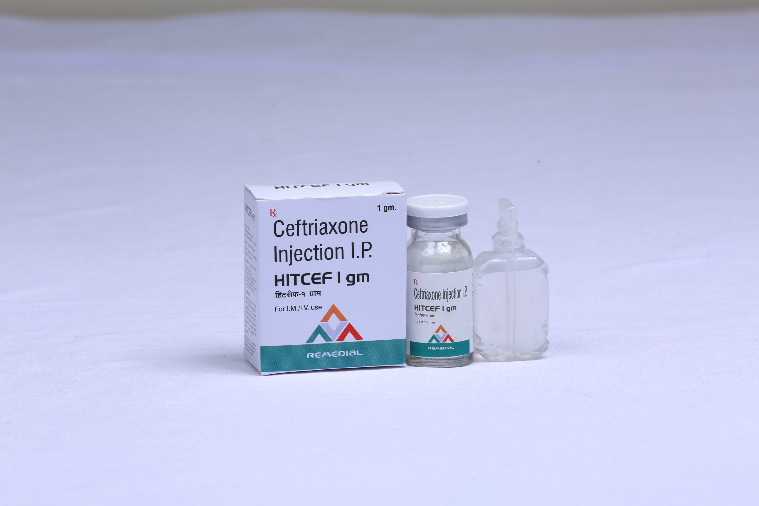 HITCEF 1gm (Ceftriaxone 1000mg Injection)