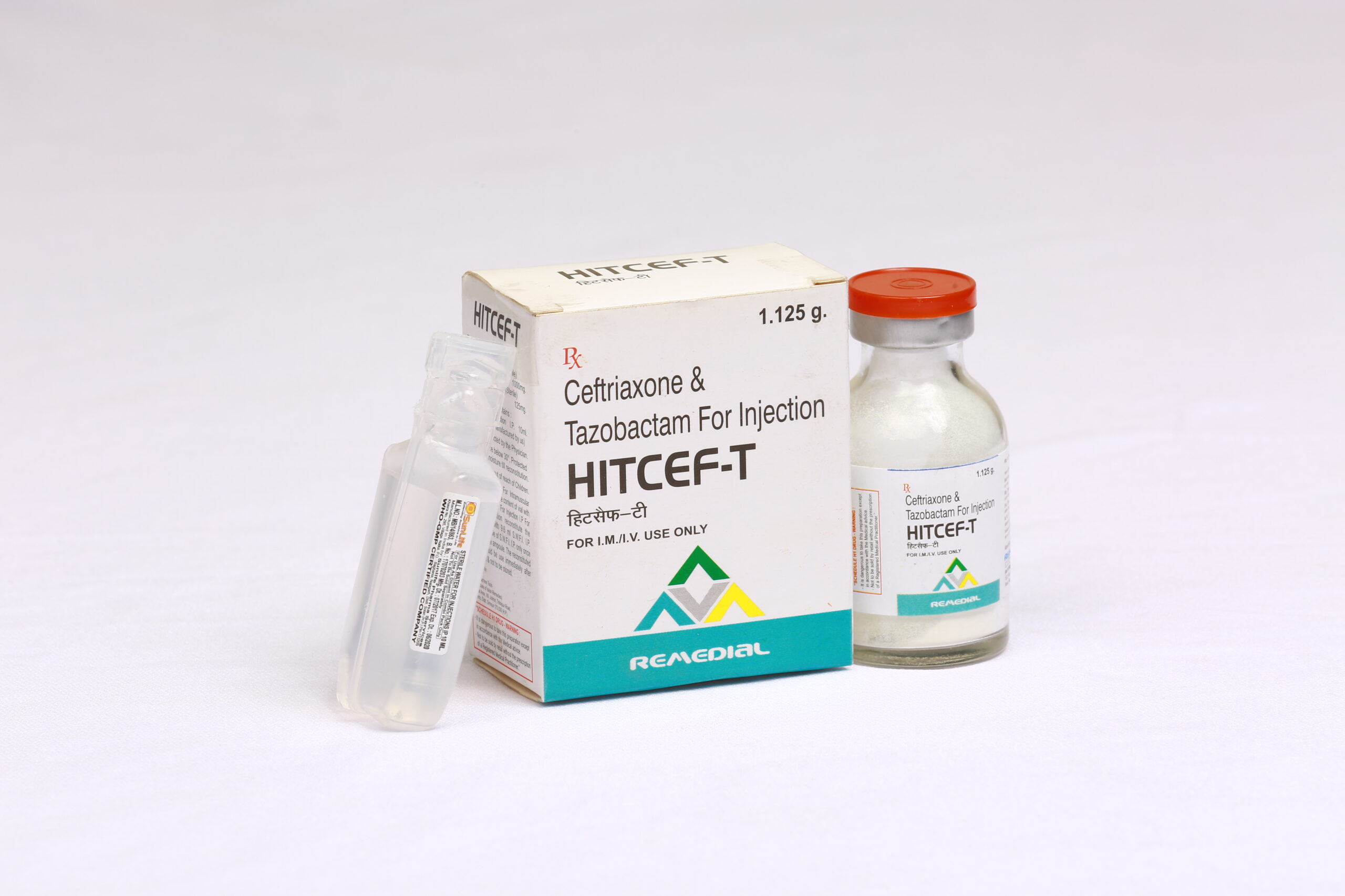HITCEF-T (Ceftriaxone 1000mg + Tazobactum 125mg)