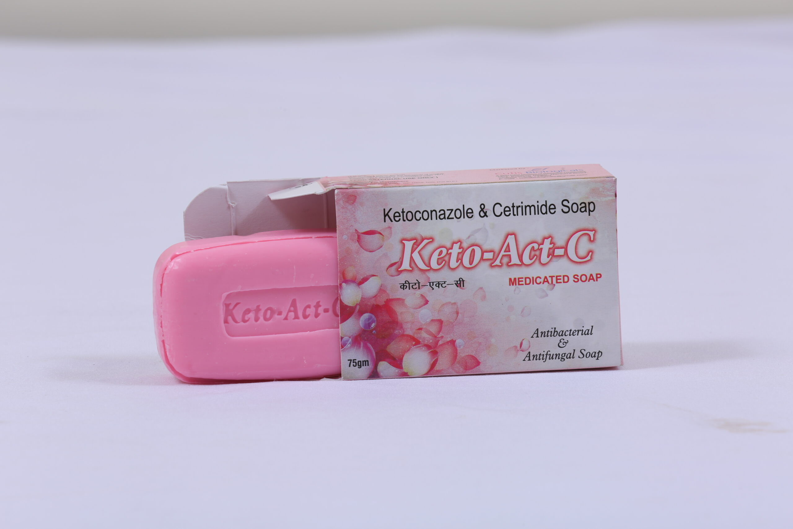 KETO-ACT-C (Ketoconazole 2 % w/w + Cetrimide 0.5% w/w Soap)