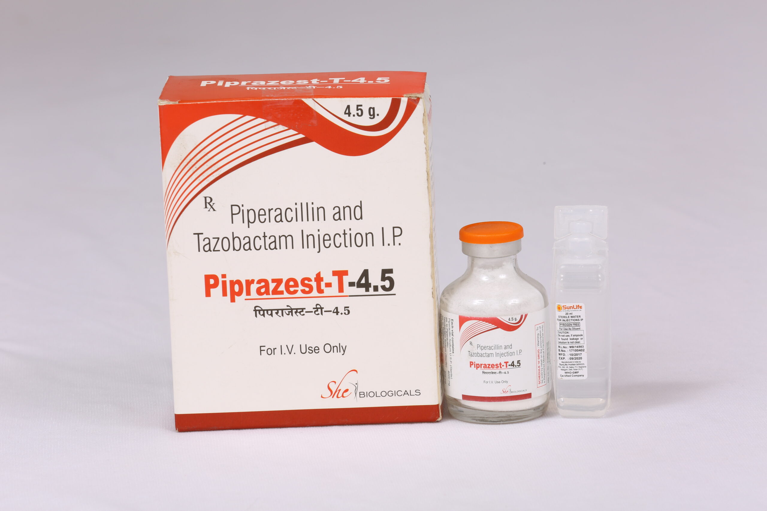 PIPRAZEST-T (Piperacillin Tazobactam)
