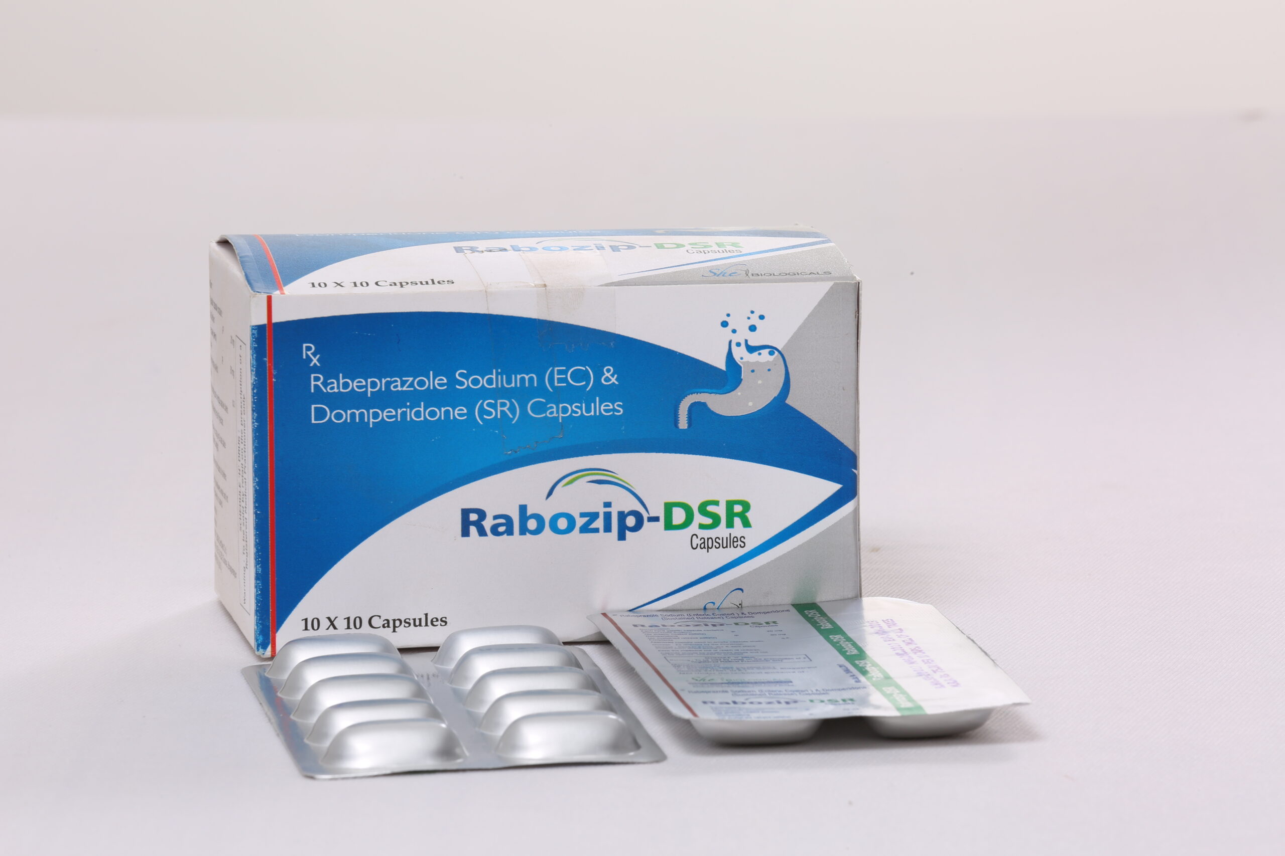 RABOZIP-DSR (Rabeprazole Sodium Domperidone)