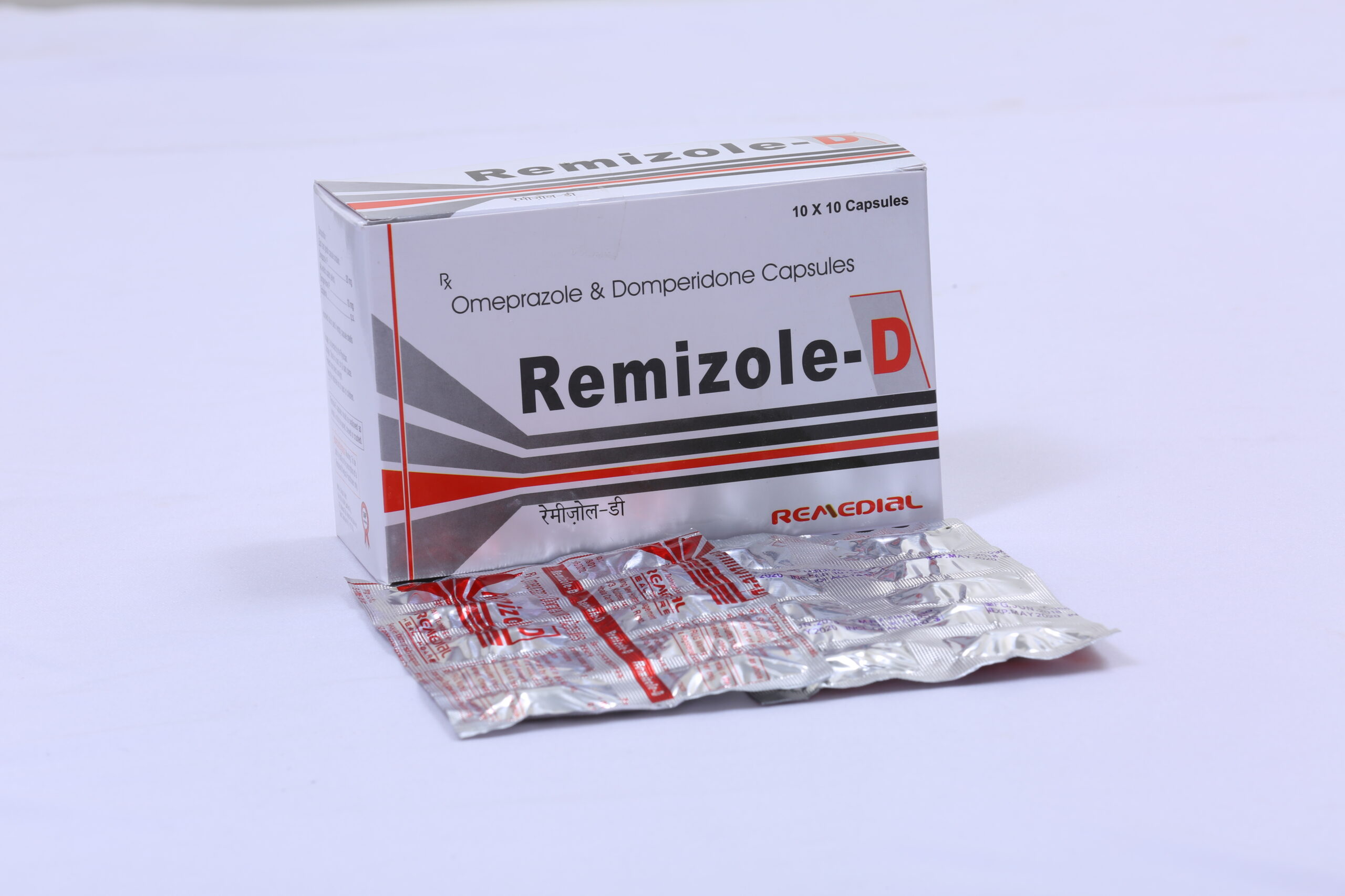 REMIZOLE-D (Omeprazole 20mg + Domperidone 10mg)