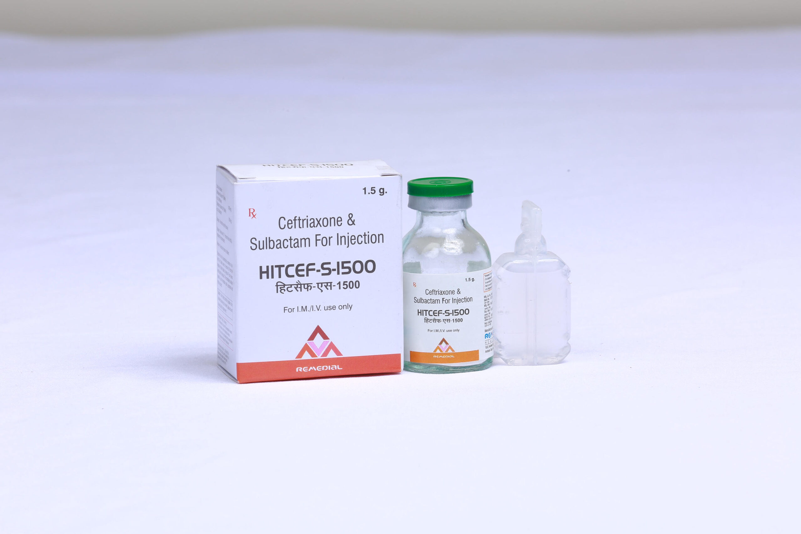 HITCEF-S 1500 (Ceftriaxone 1000mg + Sulbactum 500mg)