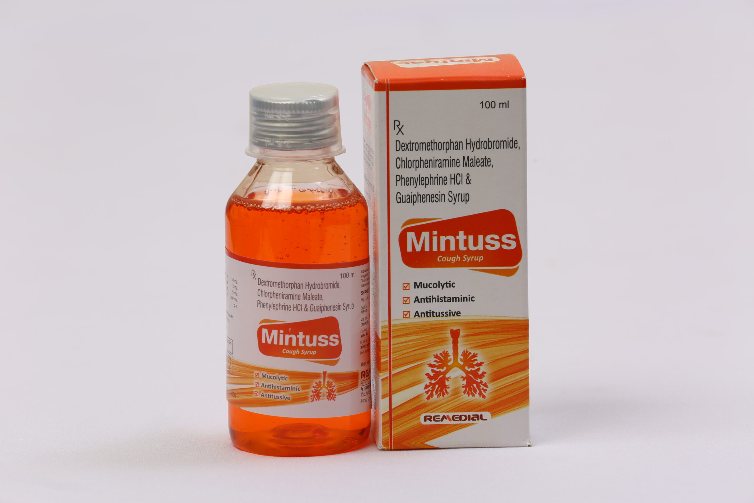 MINTUSS (Dextromethorphan + CPM + Phenylephrine)