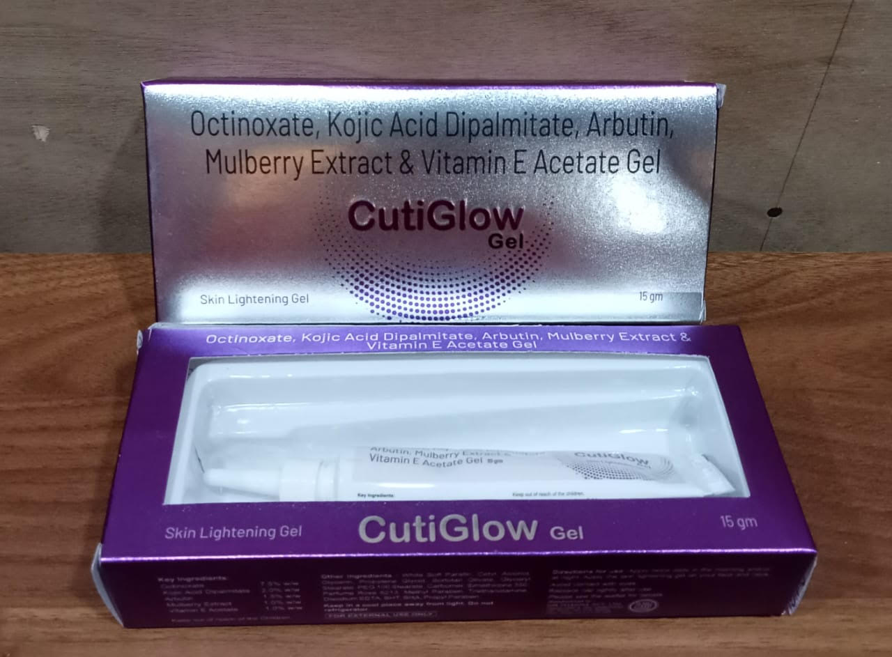 CUTIGLOW GEL (Octinoxate 7.5% w/w 15 GM LUMI TUBE)