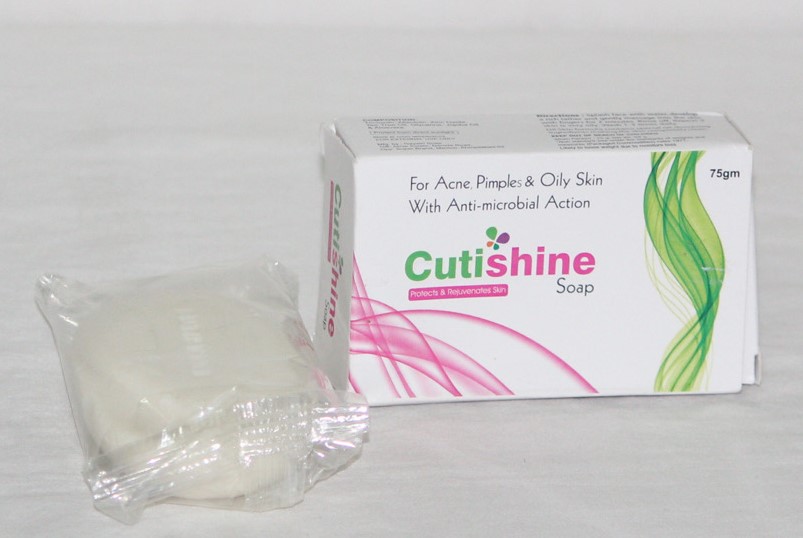CUTISHINE (Triclosan, Allantion, Zinc Oxide, Tea Treaa Oil, Glycerine. Jojoba Oil, & Aloevera)