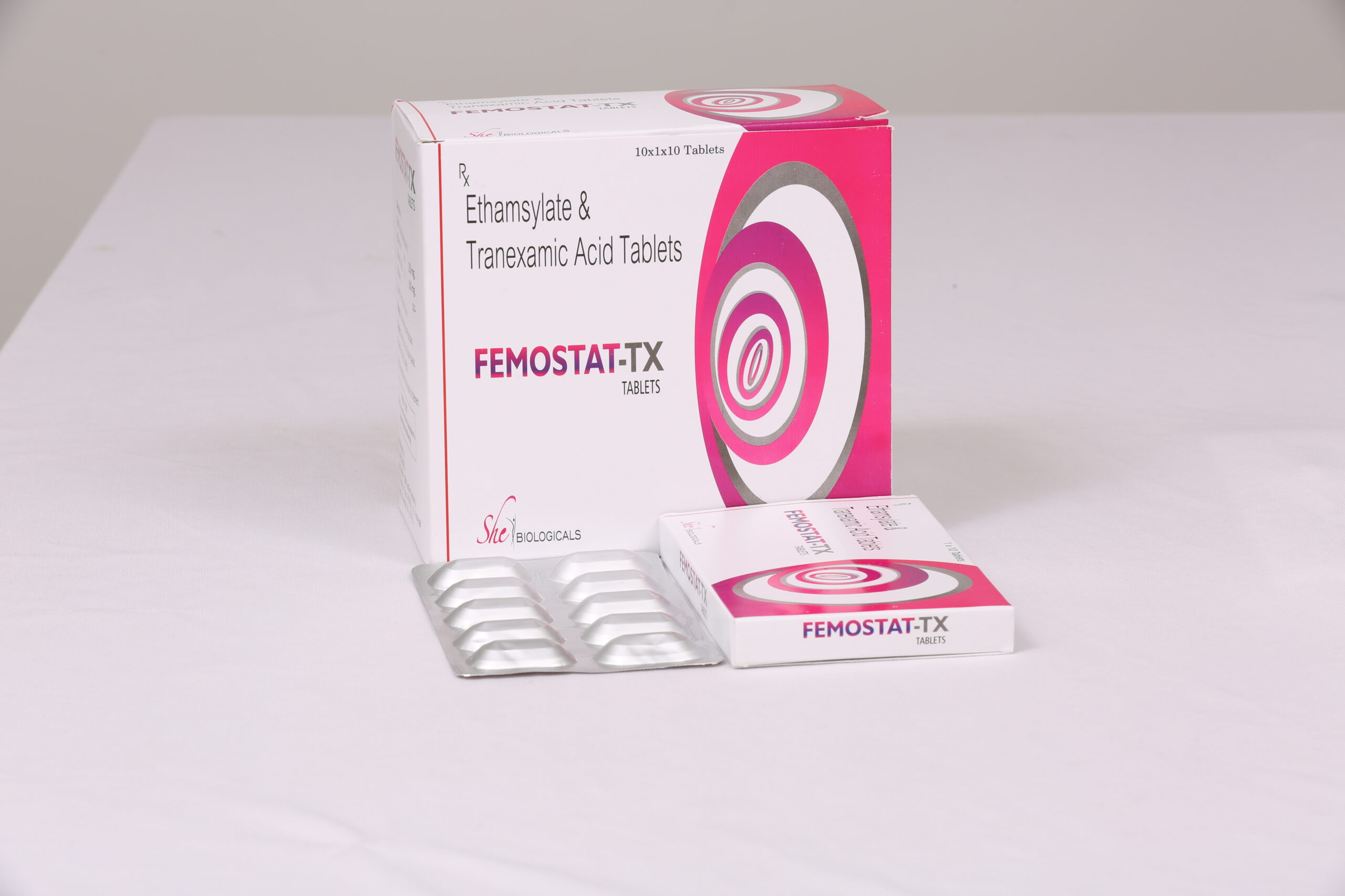 FEMOSTAT-TX (Ethamsylate 250mg Tranexamic Acid)