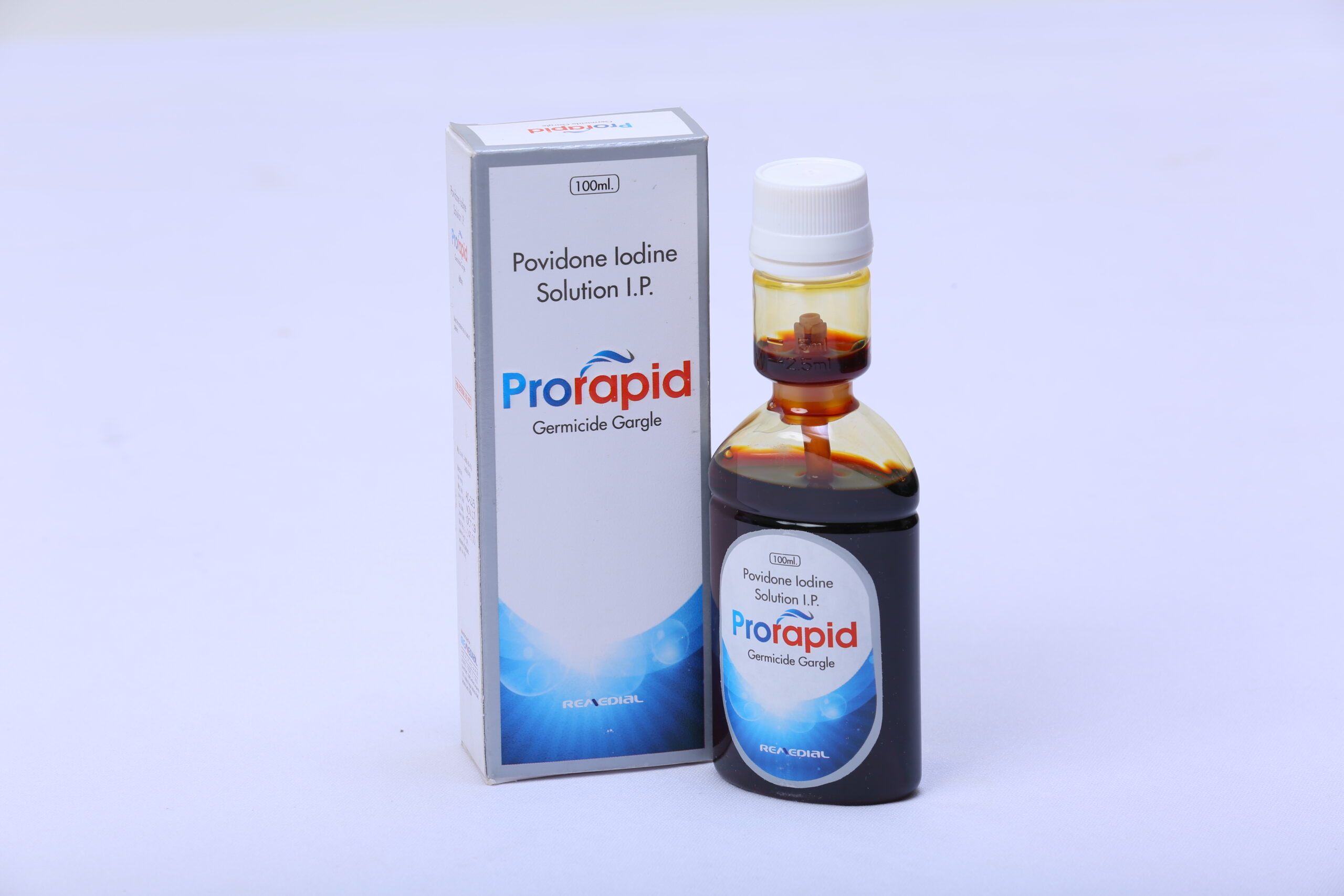 PRORAPID GARGLE (Povidone Iodine I.P.  2%w/v.)