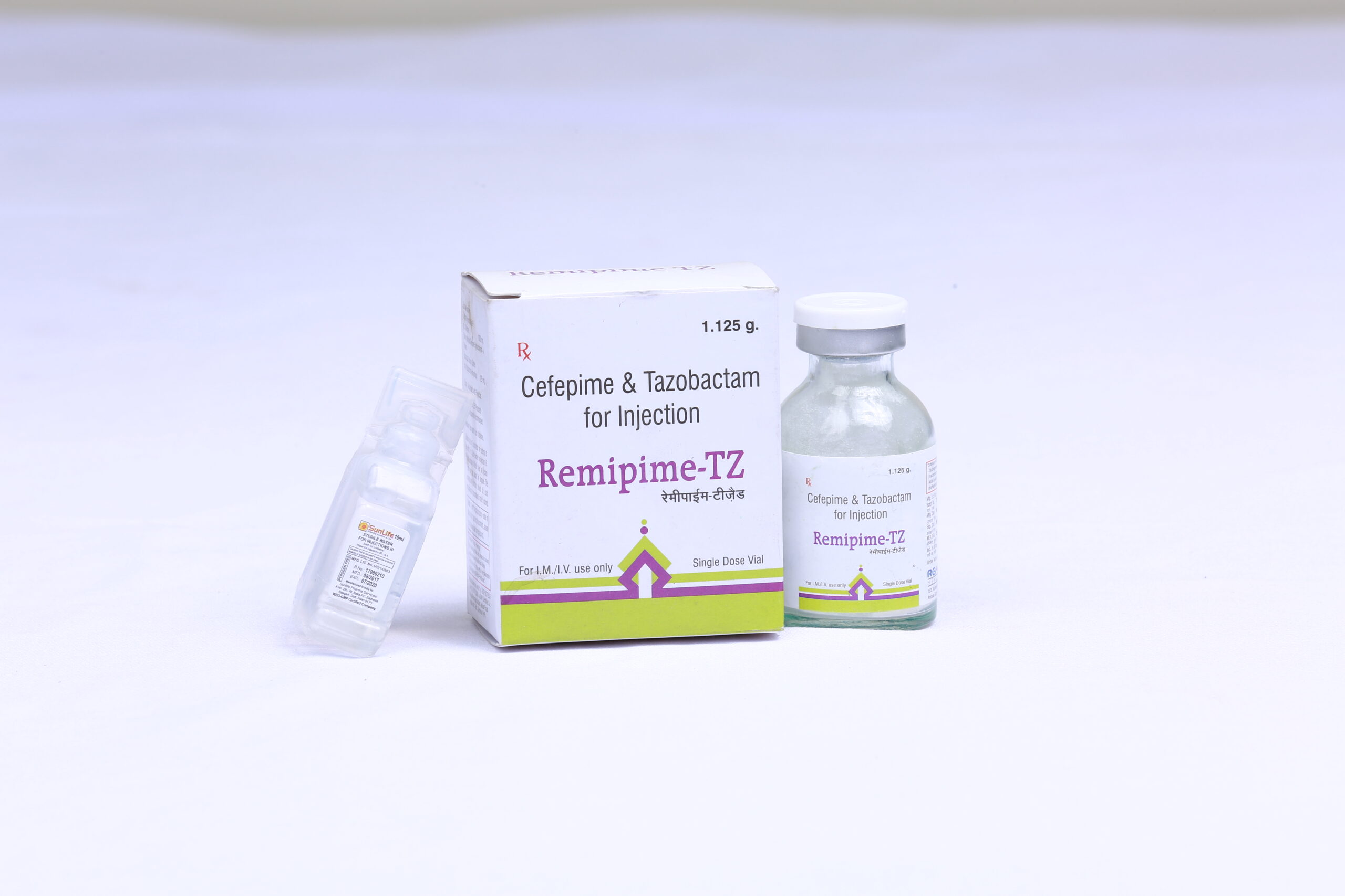 REMIPIME-TZ (Cefepime 1000mg + Tazobactam 125mg)