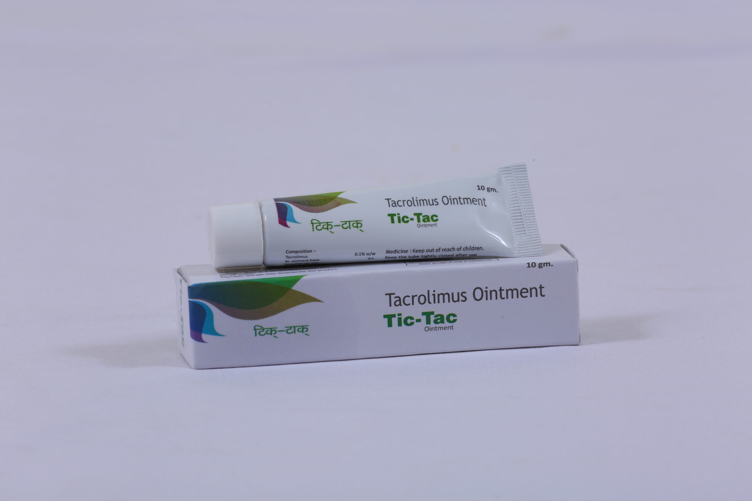 TIC-TAC OINTMENT (Tacrolimus 0.1% w/w.)