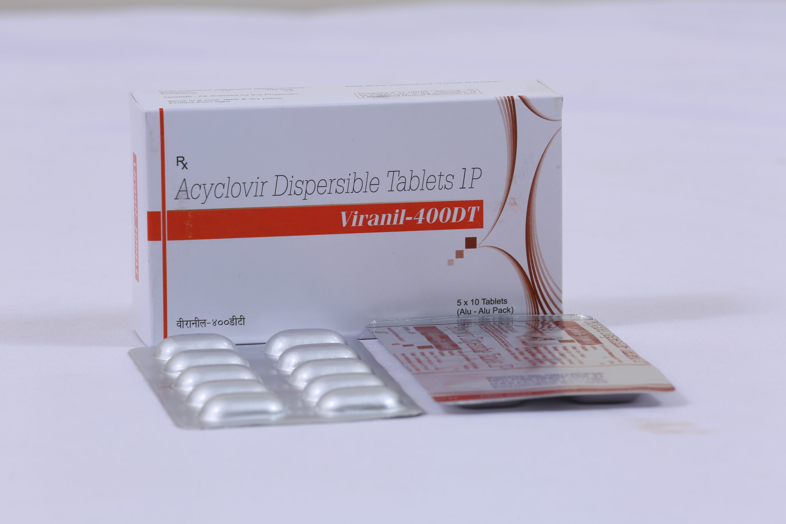 VIRANIL-400 DT (Acyclovir 400mg)