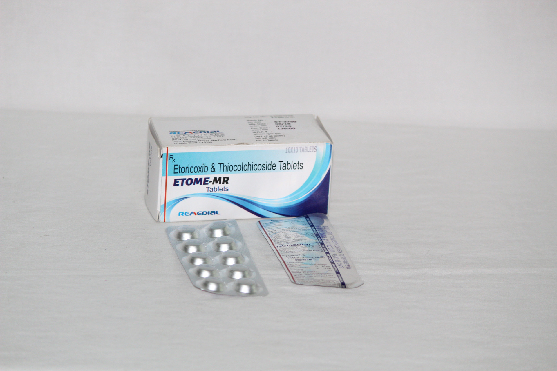 ETOME-MR (Etoricoxib 60mg+Thiocolchicoside 4mg)