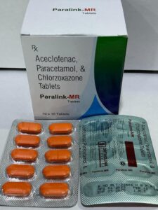 Paralink MR Aceclofenac Paracetamol Chlorzoxazone